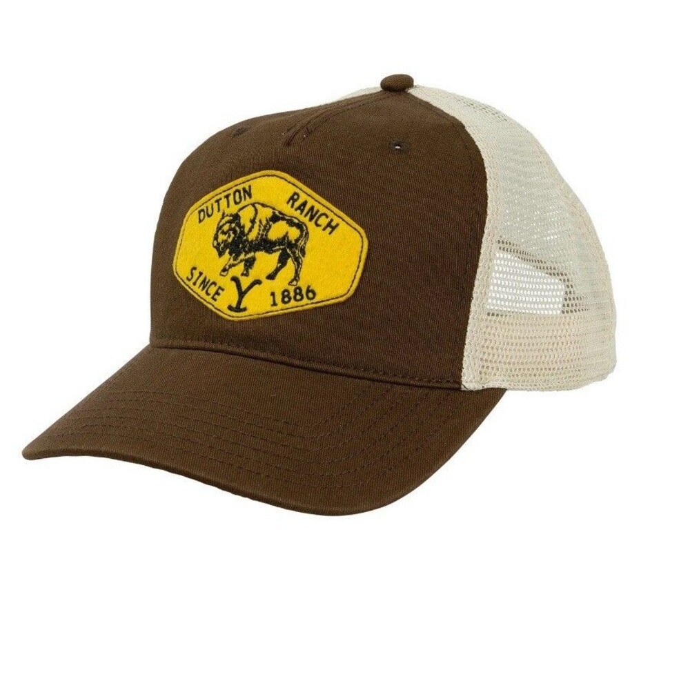 Yellowstone Officially Licensed Men’s Buffalo Trucker hat NEW